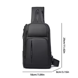Bolsa de pecho táctica ripstop – Bandolera regulable outdoor