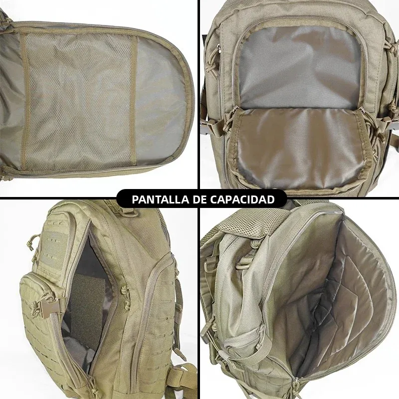Mochila Táctica 3P Molle EDC Bolsa de Asalto para Camping y Caza - imagen 4