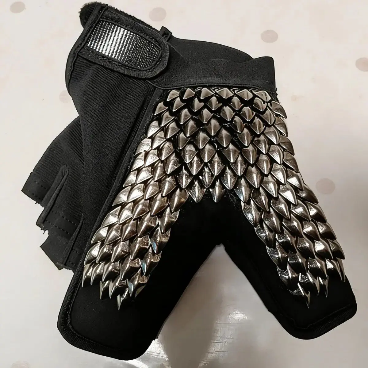 Guantes tácticos sin dedos antideslizantes transpirables airsoft - imagen 2