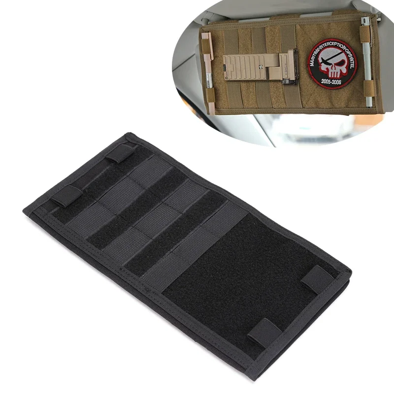 Organizador MOLLE para panel visera táctica coche multibolsillo - imagen 4