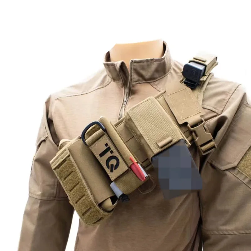 Chaleco táctico exterior con correas de hombro ajustables - imagen 3