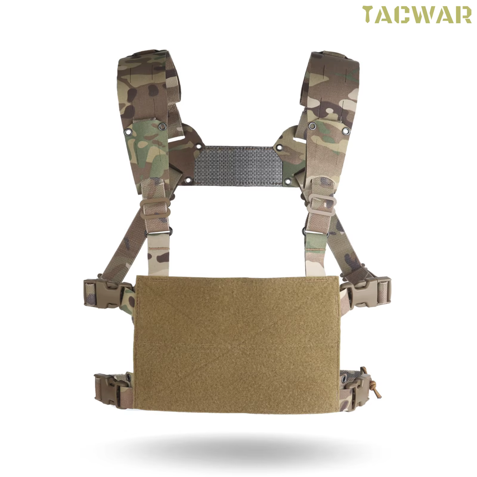 FC Chest Rig V2 – Panel frontal MOLLE ligero compatible airsoft y caza