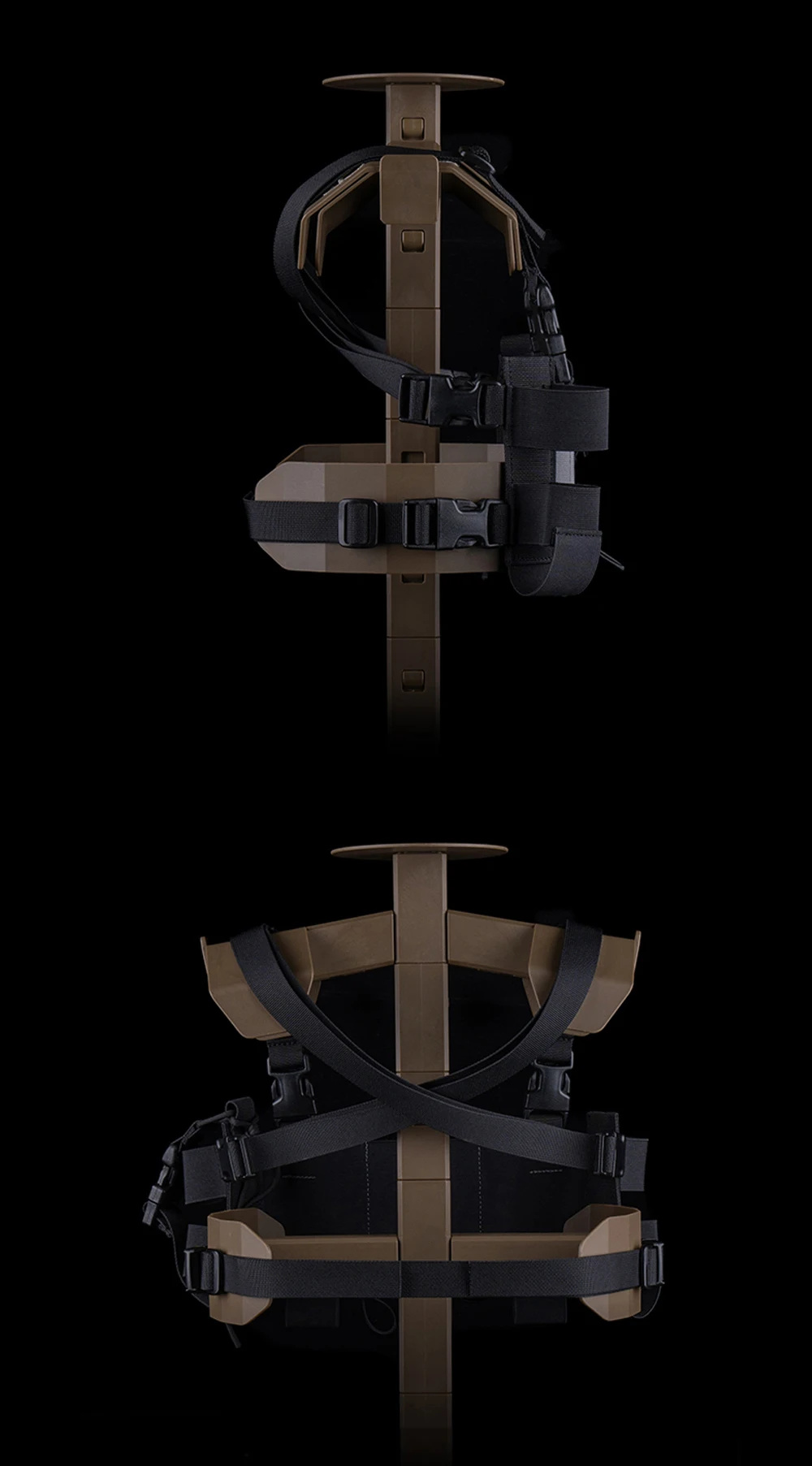 Chaleco WG con configuración para airsoft y actividades al aire libre