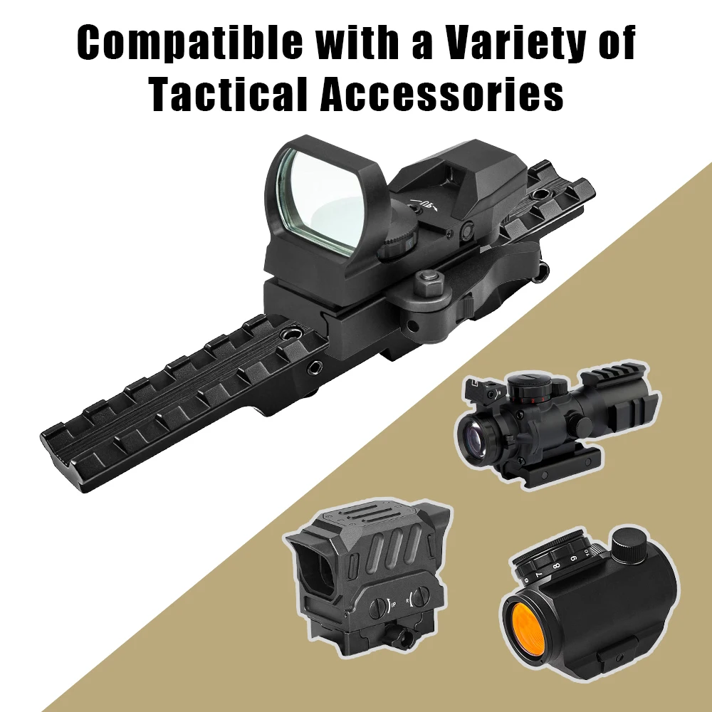 Montura Táctica Riel Picatinny para Mira Telescópica Rifle K98 - imagen 4
