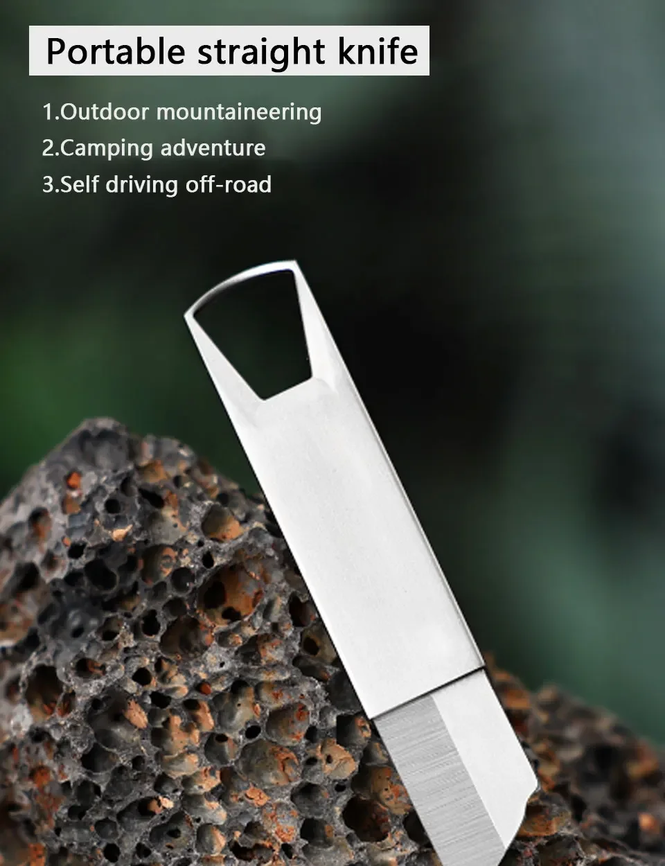 Detalle del mini cuchillo portátil