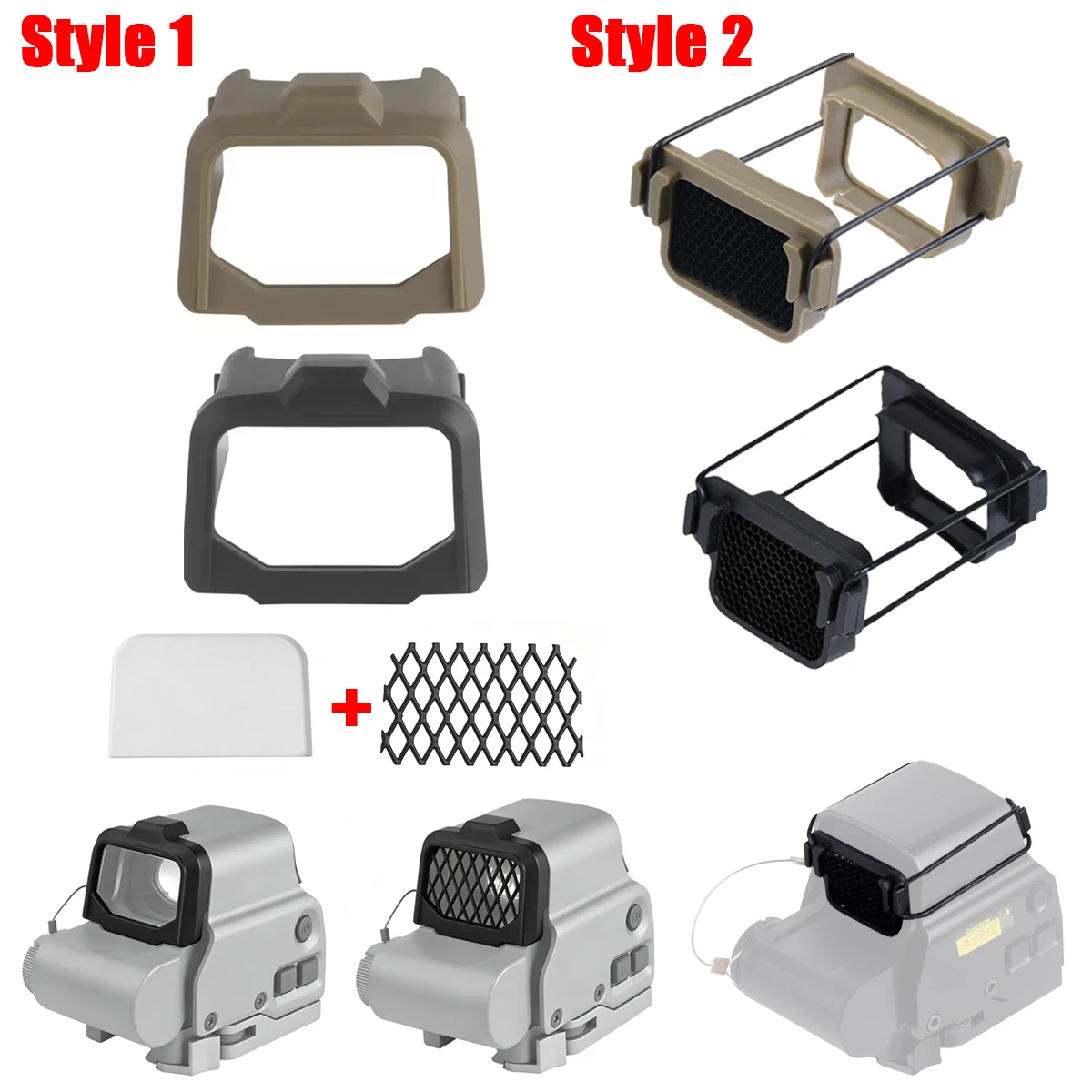 EOTECH Funda protectora táctica para mira red dot Reflex