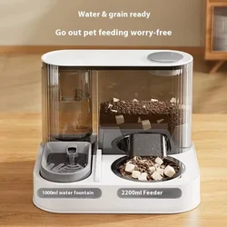 Comedero automático para mascotas dispensador de agua y comida