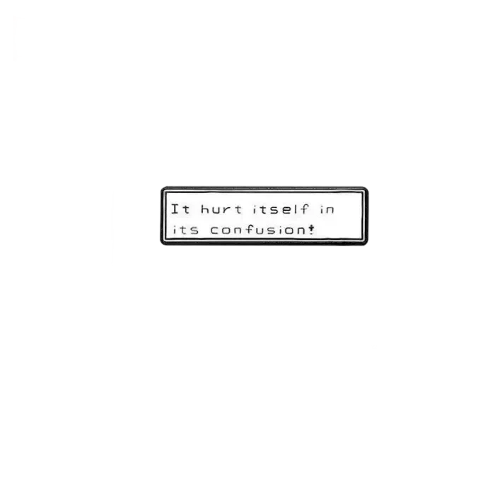 Pins esmaltados con frases motivacionales para equipamiento