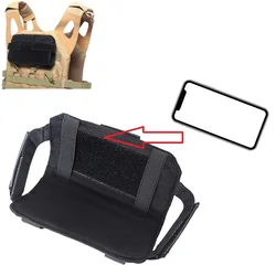 Bolsa táctica MOLLE para smartphone con soporte de mapa