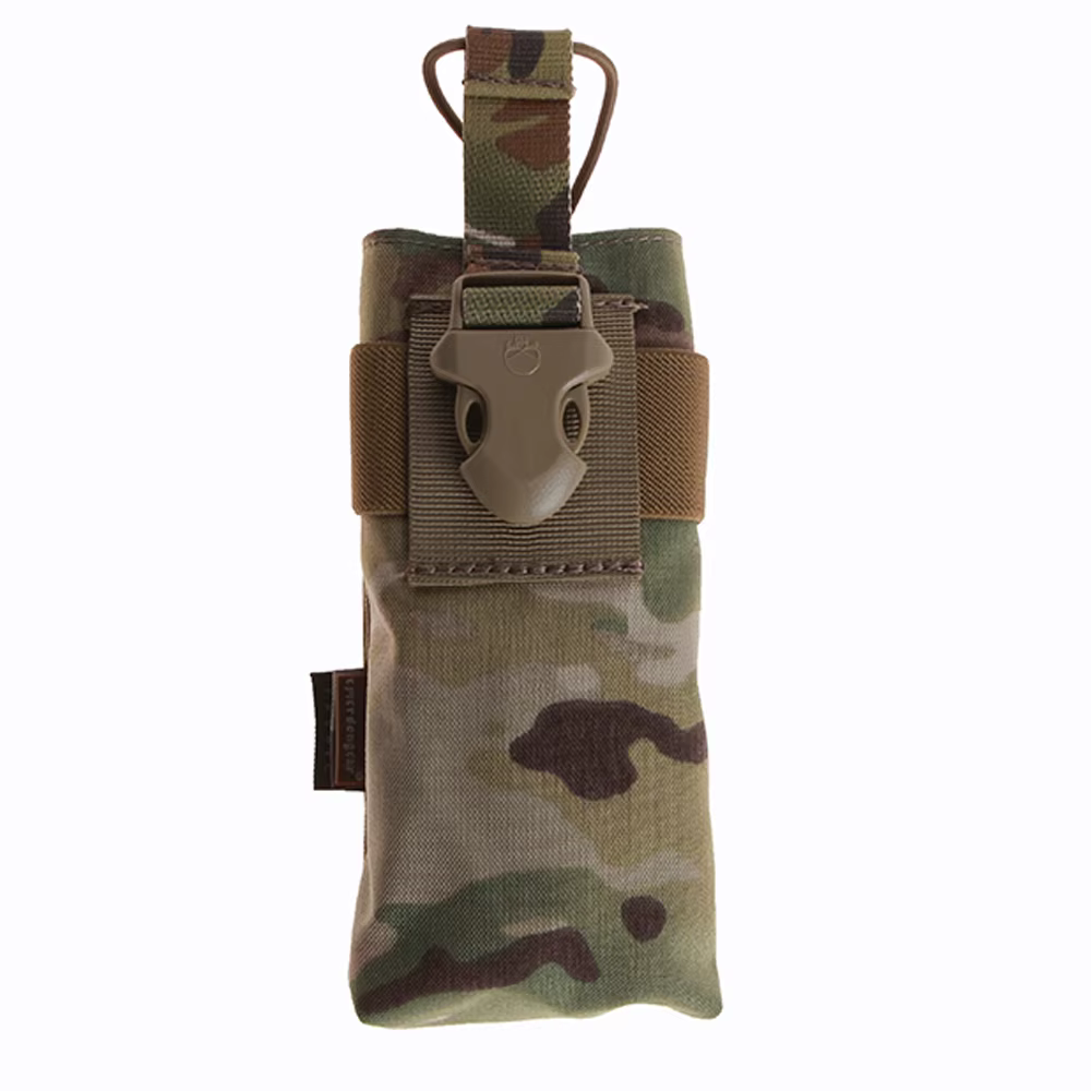 Uso práctico de la funda con radio insertada