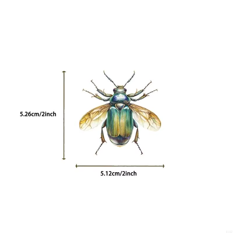 Pack pegatinas graffiti acuarela insecto para equipaje - imagen 5