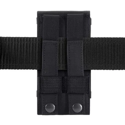 Funda táctica MOLLE resistente para teléfono con presilla de cinturón