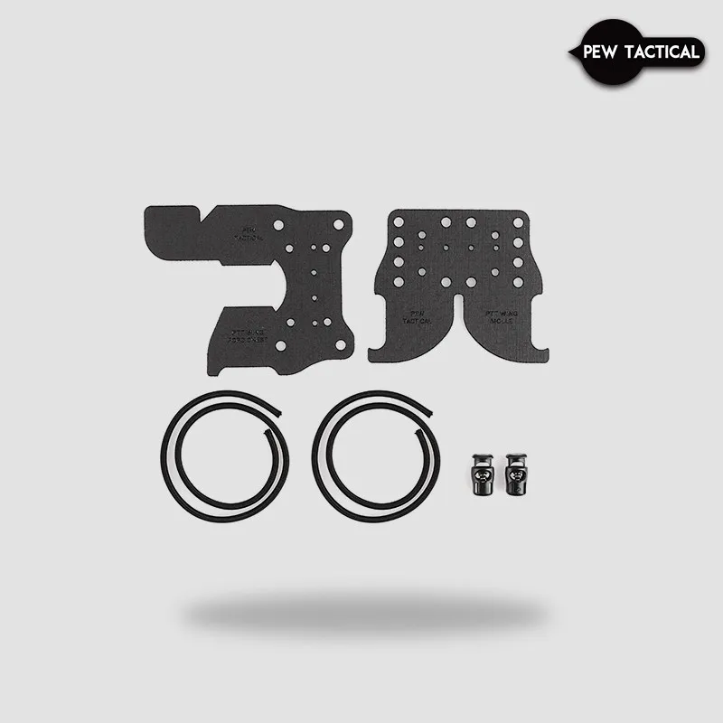 PEW TACTICAL adaptador táctico PTT WING para soporte de placa chaleco - imagen 5