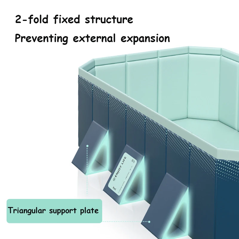 Piscina portátil de marco plegable para jardín, sin inflable - imagen 2