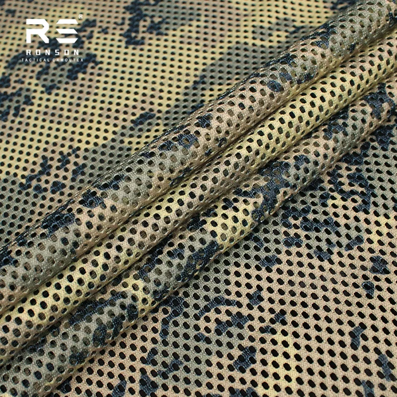 Tarnanzug tela camuflaje malla Arid Woodland poliéster durable - imagen 3