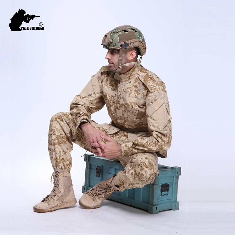 Uniforme camuflaje táctico airsoft para adiestramiento militar - imagen 5