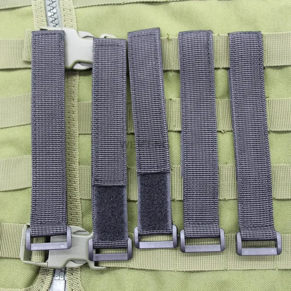 Cinta autoadhesiva velcro nailon para MOLLE y sujeción de cables - imagen 4
