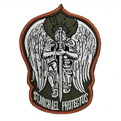 Parche táctico St. Michael bordado para mochila MOLLE
