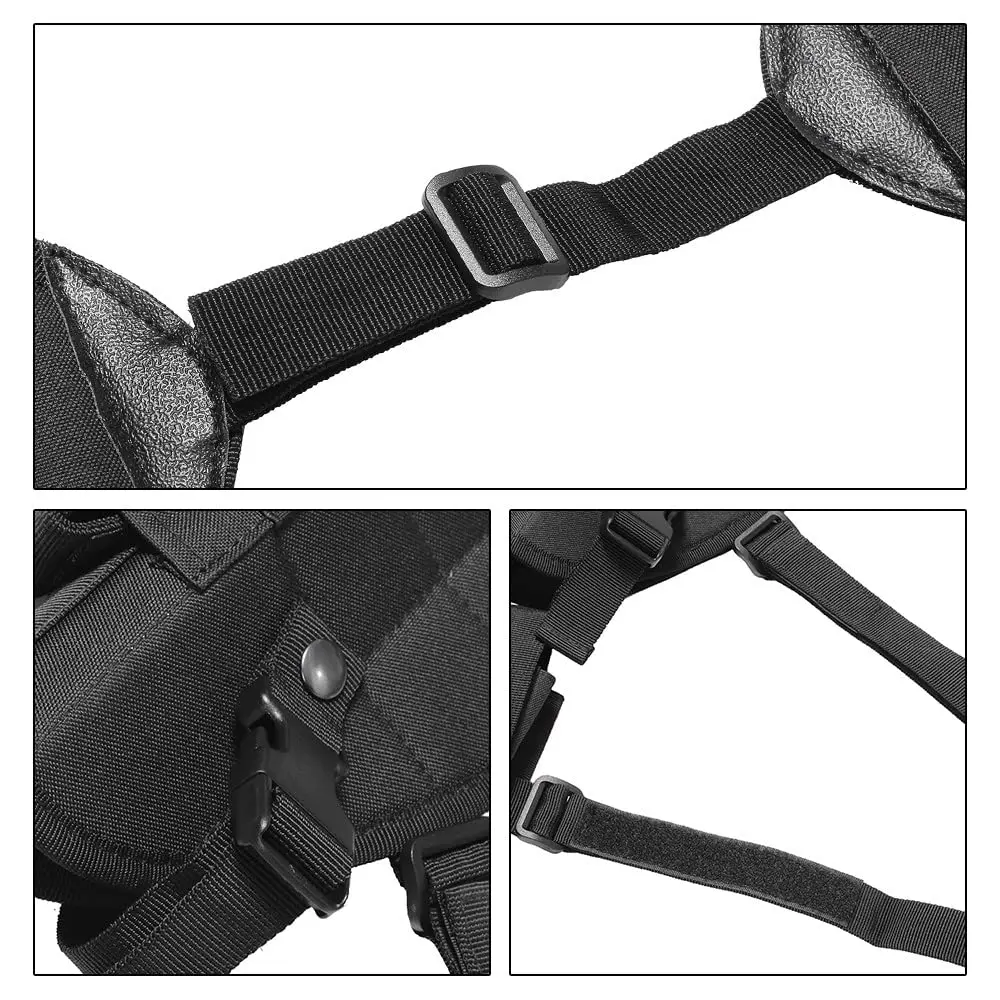 Funda táctica pistola ambidiestra porte oculto bolsa cargador - imagen 5