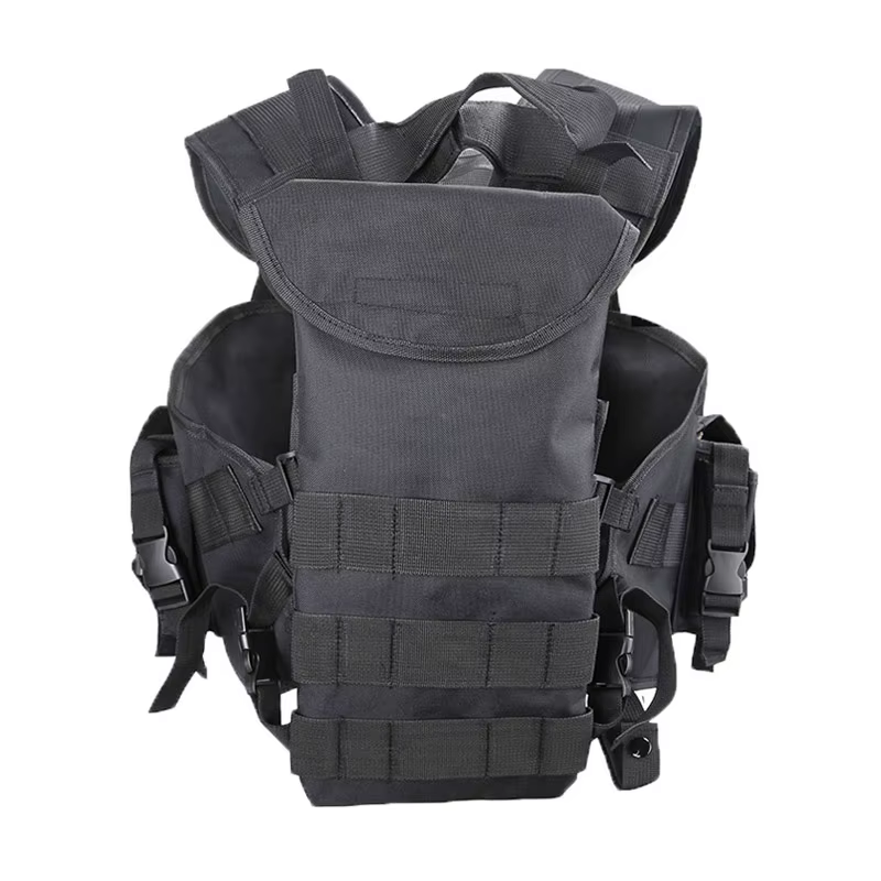 Chaleco táctico camuflaje con bolsa de agua - Airsoft y al aire libre - imagen 4