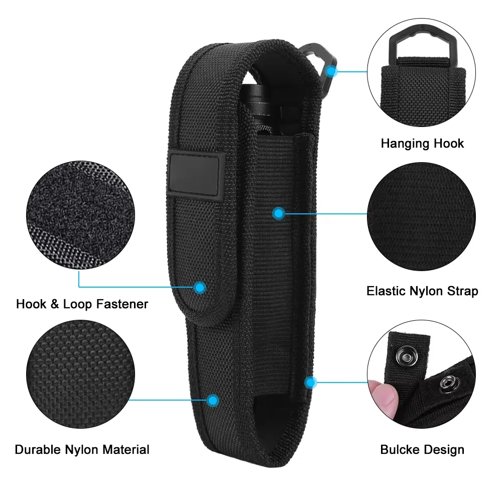 XTAR T220 – Funda para linterna táctica de cinturón EDC