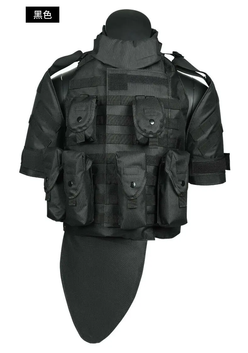 Chaleco táctico OTV Interceptor de nylon MOLLE para caza - imagen 2