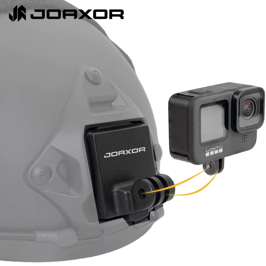 JOAXOR adaptador base casco táctico FAST MICH NVG soporte GoPro Hero - imagen 3