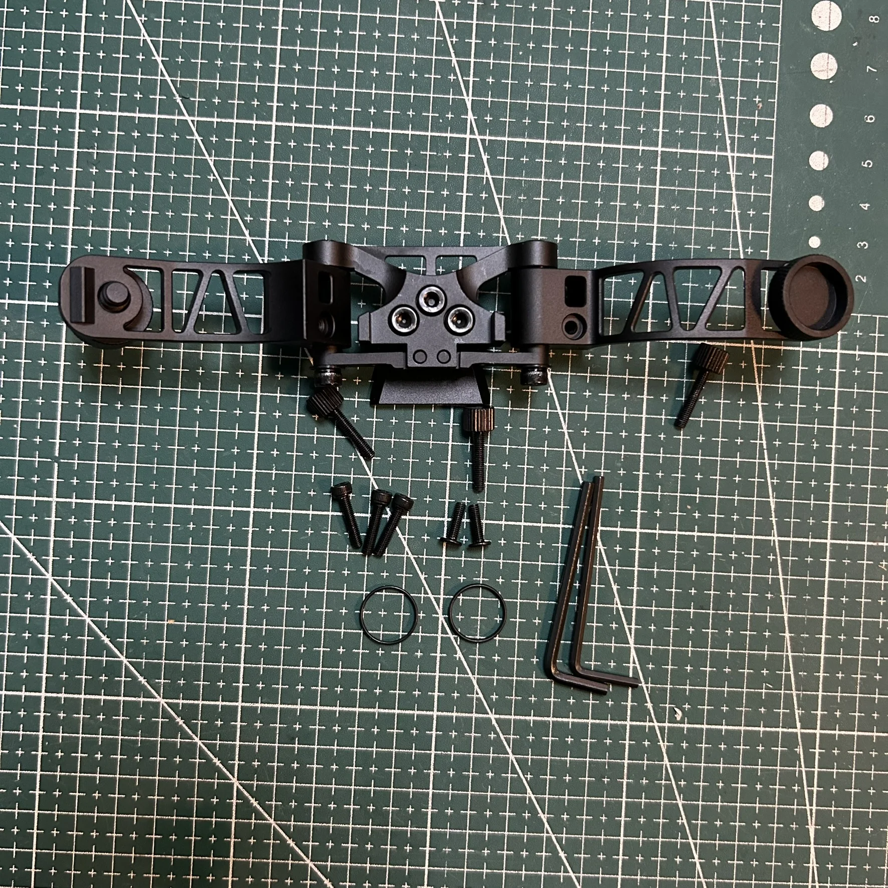 PVS28 bridge mount adaptador binocular NVG para PVS14 casco táctico - imagen 5