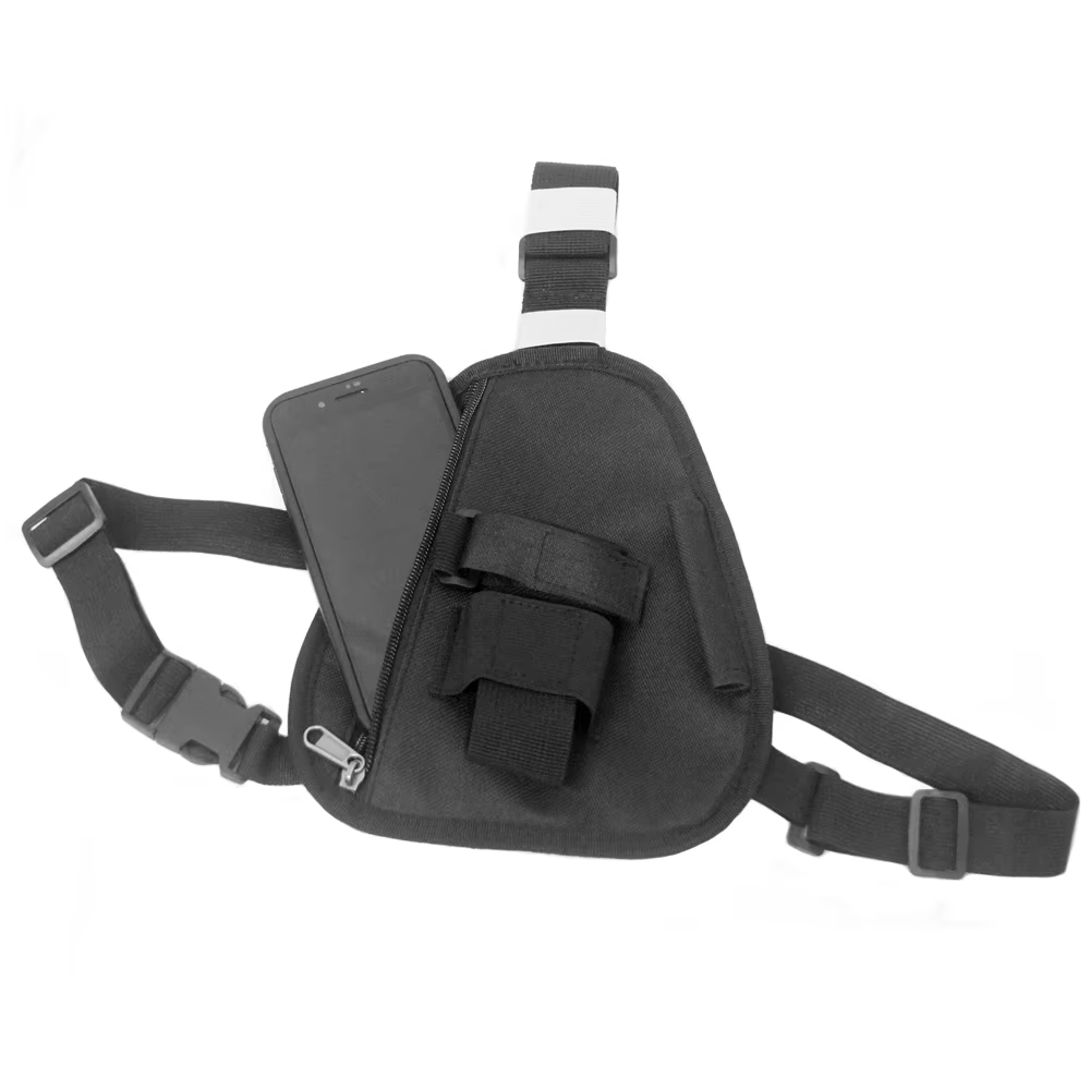 Bolsa táctica de pecho multifunción para radio walkie talkie - imagen 4