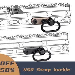Hebilla NSR desmontaje rápido metal Picatinny M-LOK airsoft
