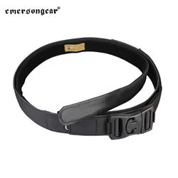 Emersongear Cinturón táctico ajustable MOLLE de nailon BK correa