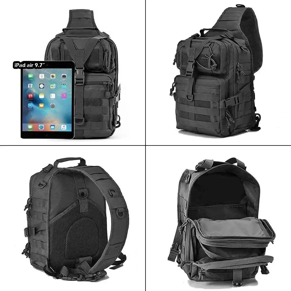 Bolso bandolera táctico Rover para asalto, camping y caza hombre - imagen 4