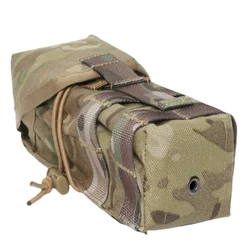 Bolsa táctica doble portacargadores 5,56/7,62 MOLLE drenaje elástico