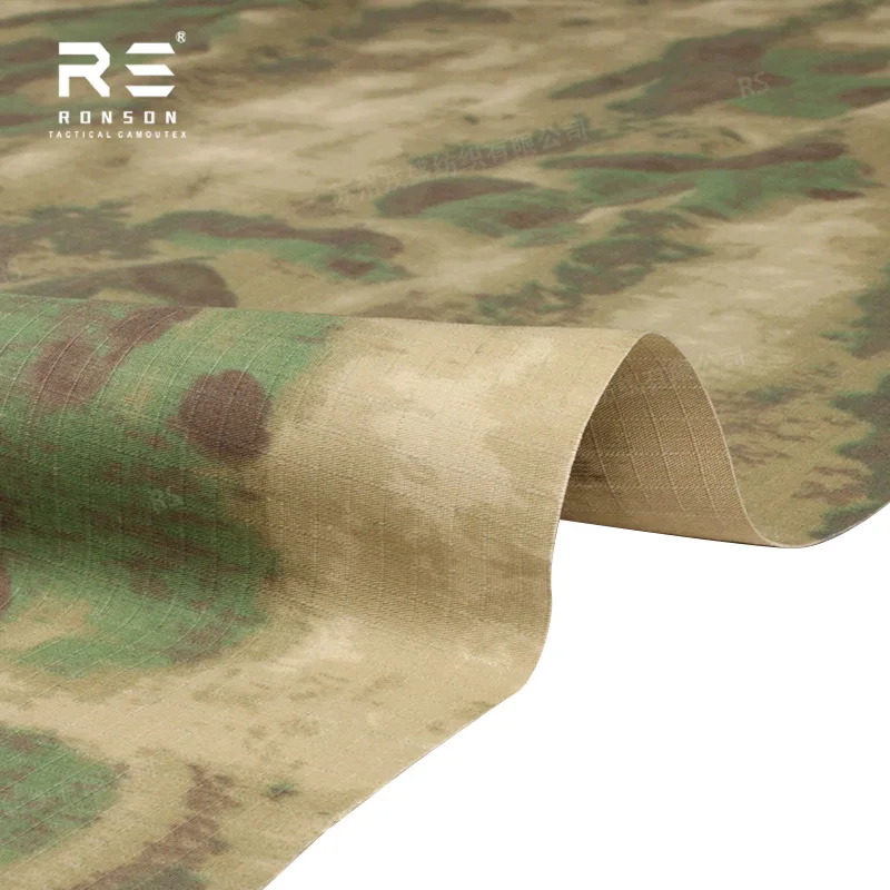 Tela táctica Ripstop A-TACS para uniforme poliéster-algodón - imagen 4