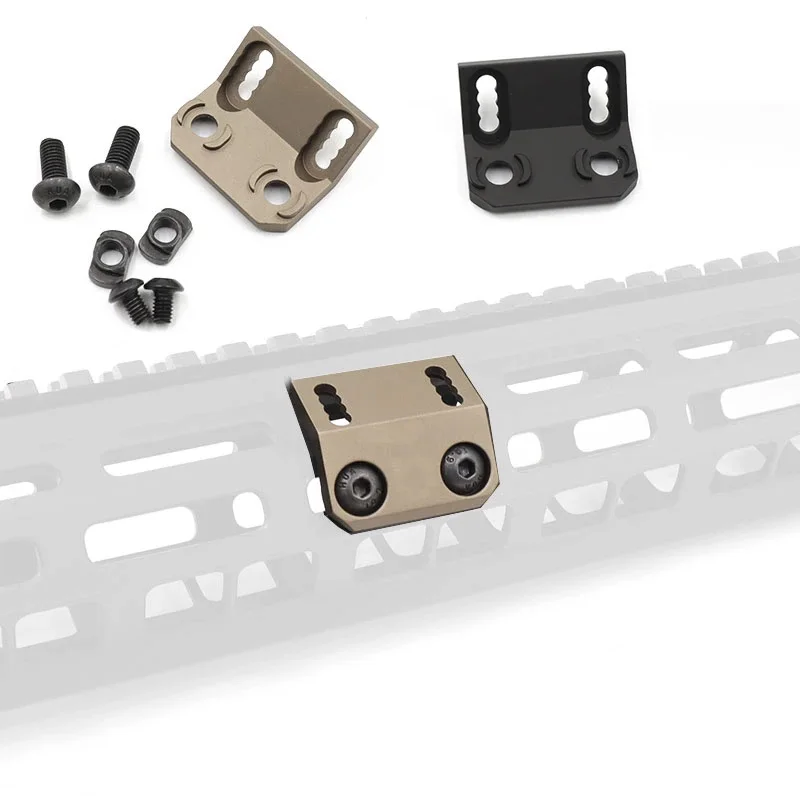 RM45 Soporte linterna táctica M-LOK Picatinny airsoft - imagen 5