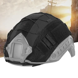 Magic Sticky cubierta de malla para casco con almacenamiento elástico