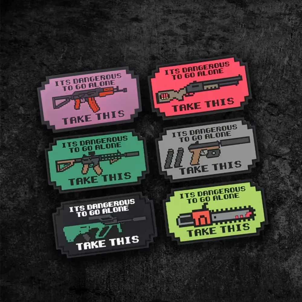 Parche táctico PVC con velcro – Insignia para equipamiento militar - imagen 4