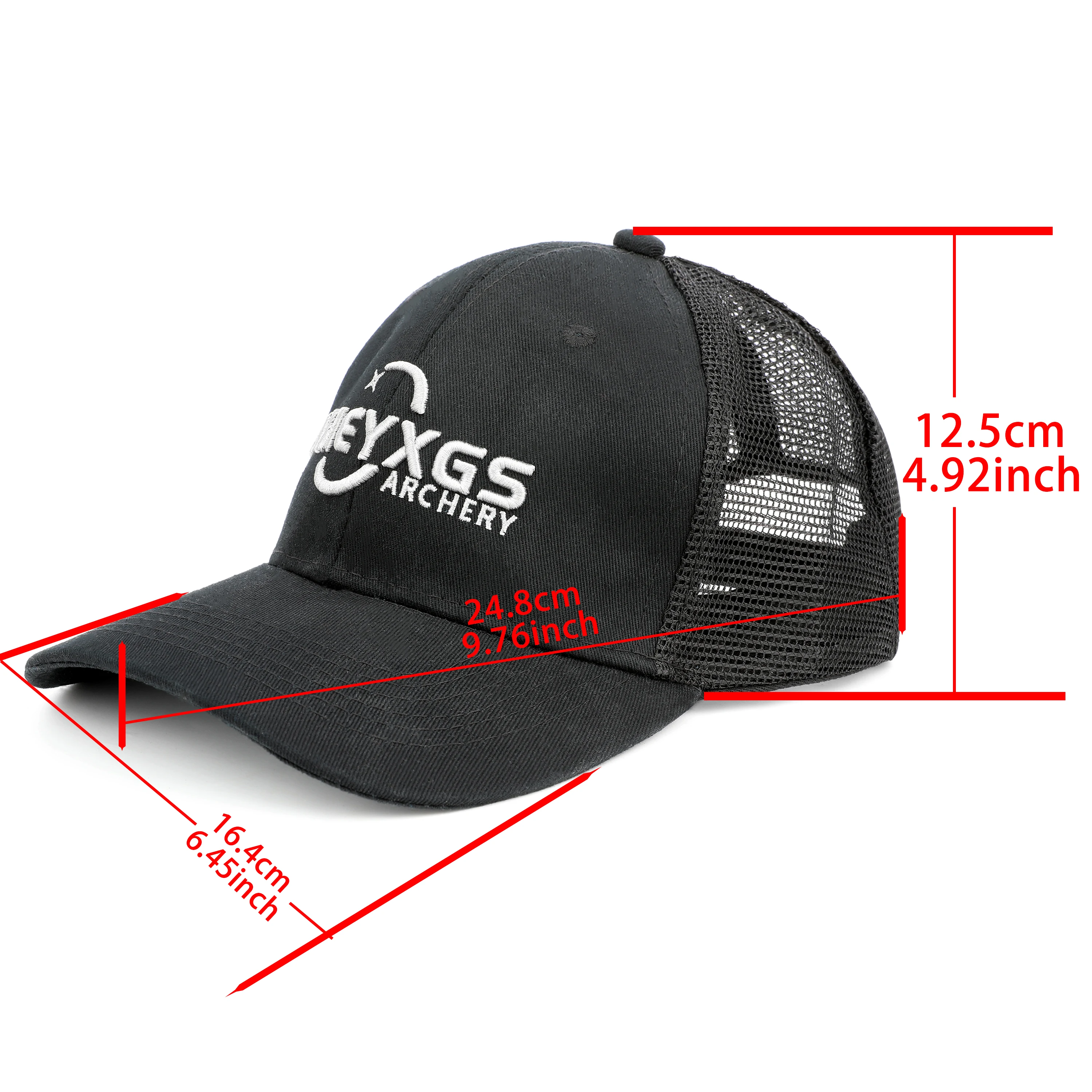 Gorra táctica transpirable con malla de nailon para tiro y caza - imagen 4