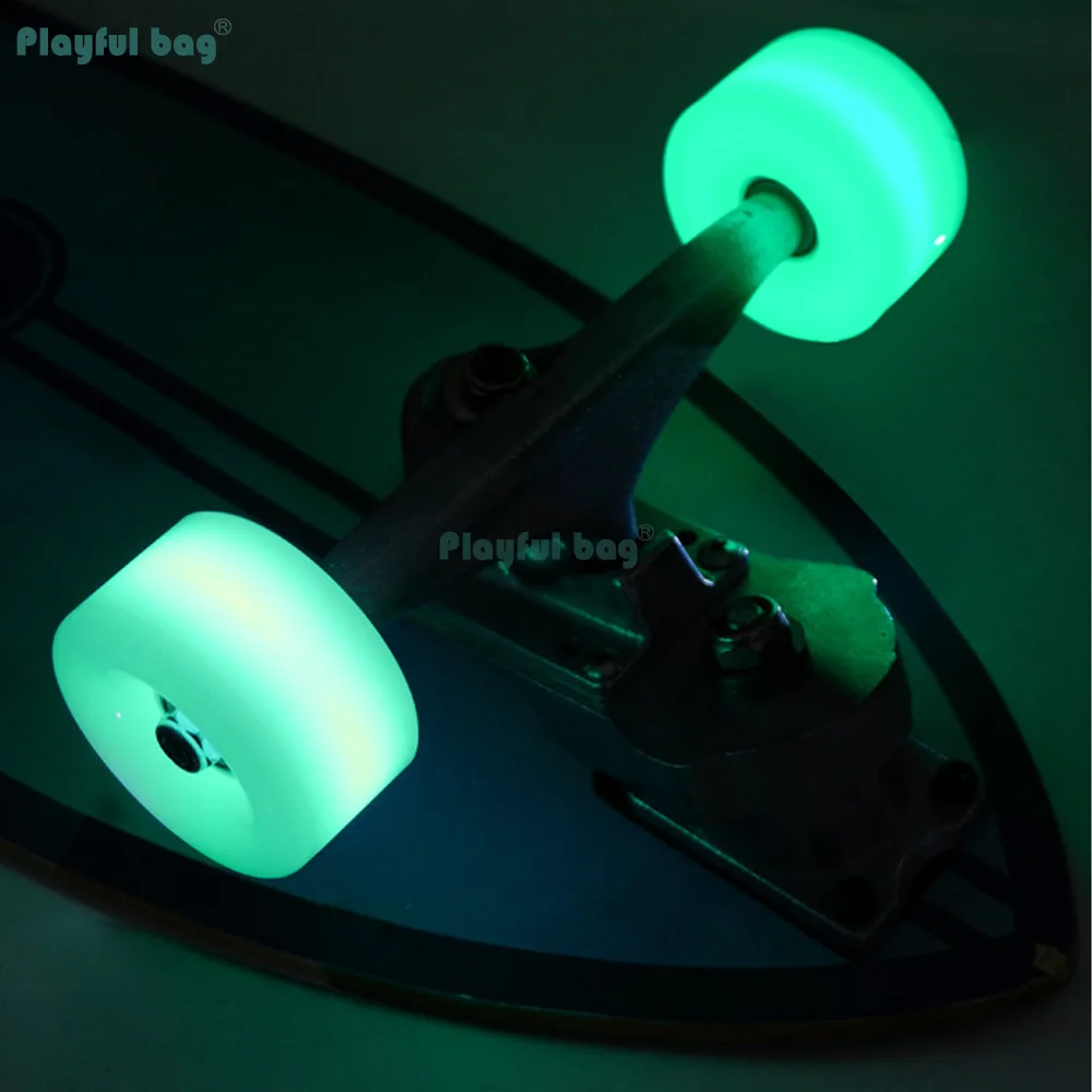Ruedas de patines luminosas PU cambian color - imagen 3