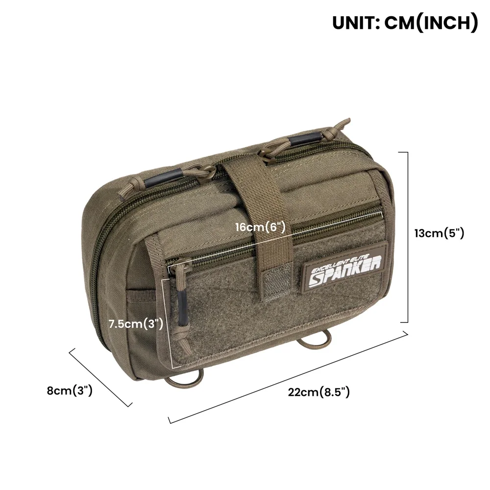 Riñonera táctica modular MOLLE – Bolsa EDC para outdoor - imagen 3