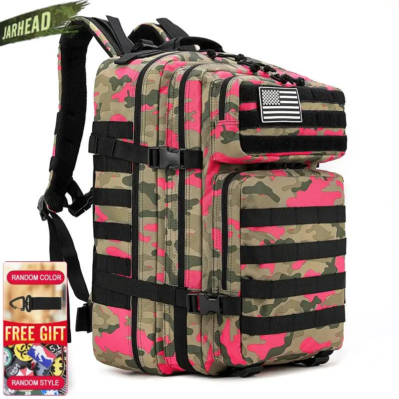 Mochila táctica camuflaje exterior multiusos ripstop MOLLE - imagen 3