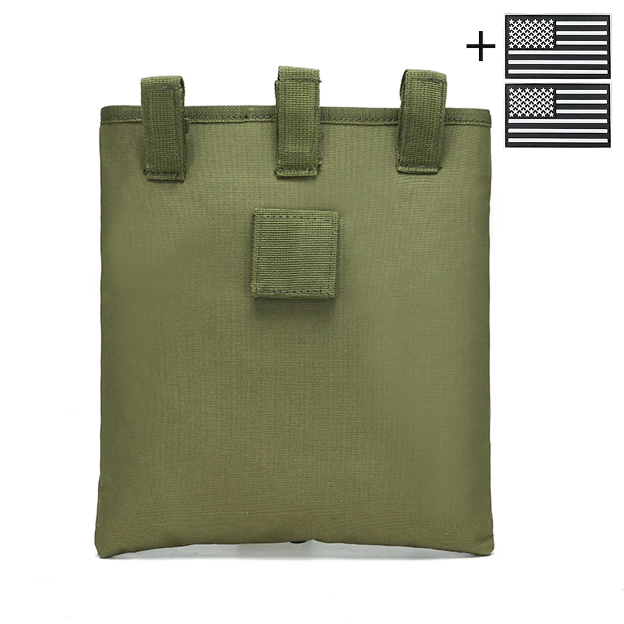 Bolsa táctica plegable con cierre rápido – Transporte equipo militar exterior