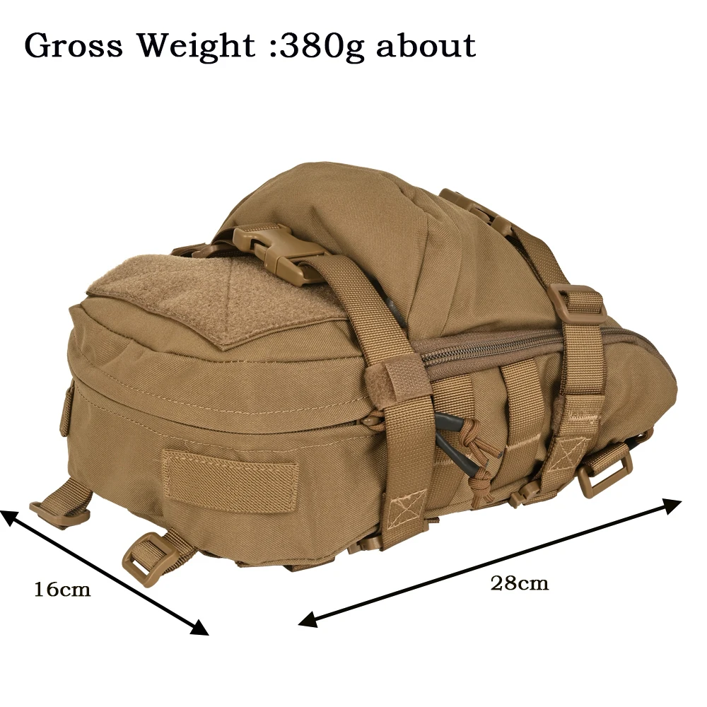 Mini Bolsa de Hidratación con Mochila Táctica
