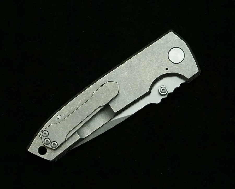 VECP Cuchillo plegable EDC de titanio para supervivencia