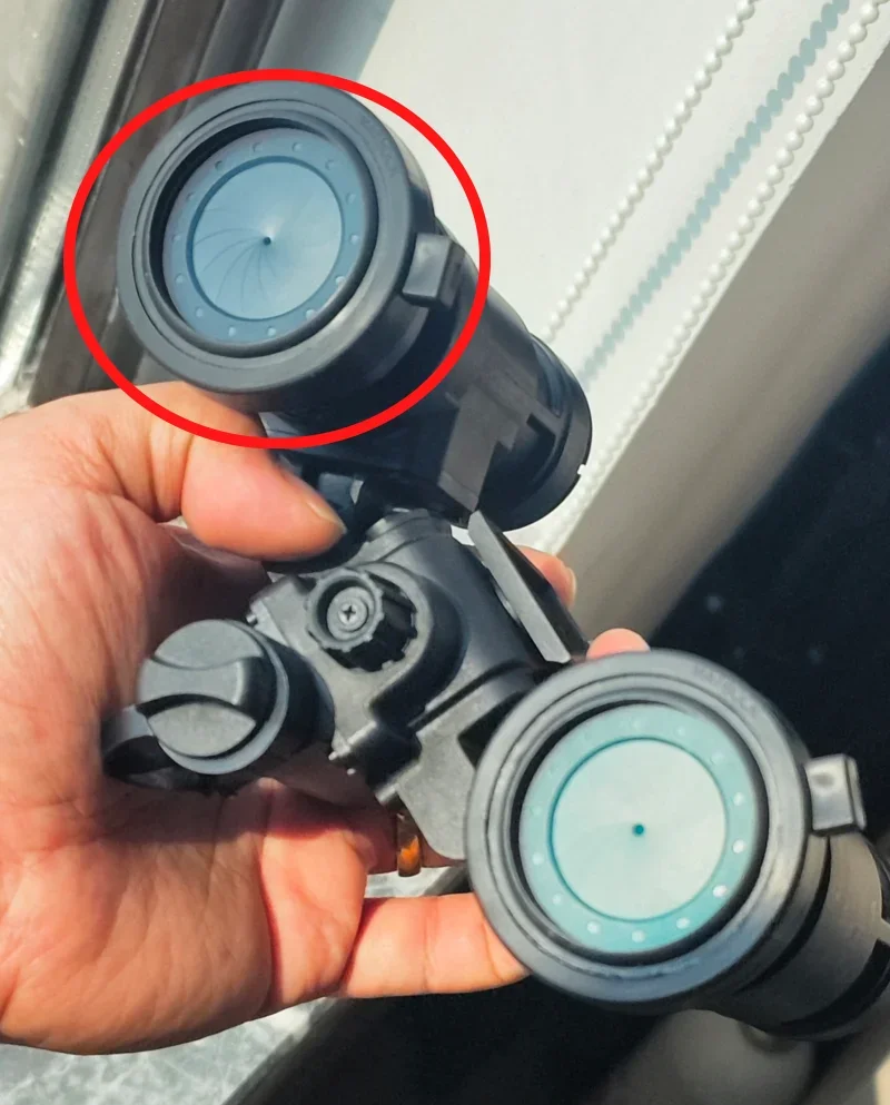 Apertura de iris para visor de visión nocturna con enfoque universal - imagen 2