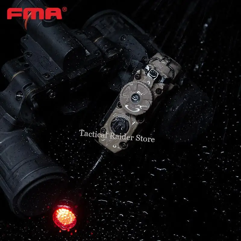 FMA Faro táctico IR tricolor con señal de destello - imagen 2
