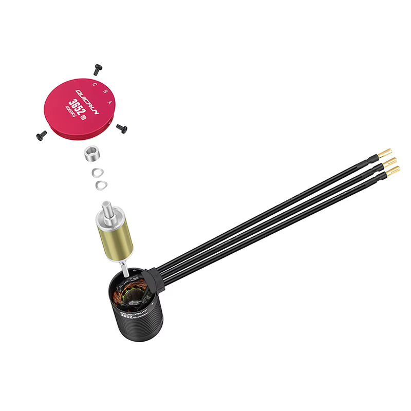 HobbyWing QuicRun G2 motor brushless RC impermeable - imagen 3