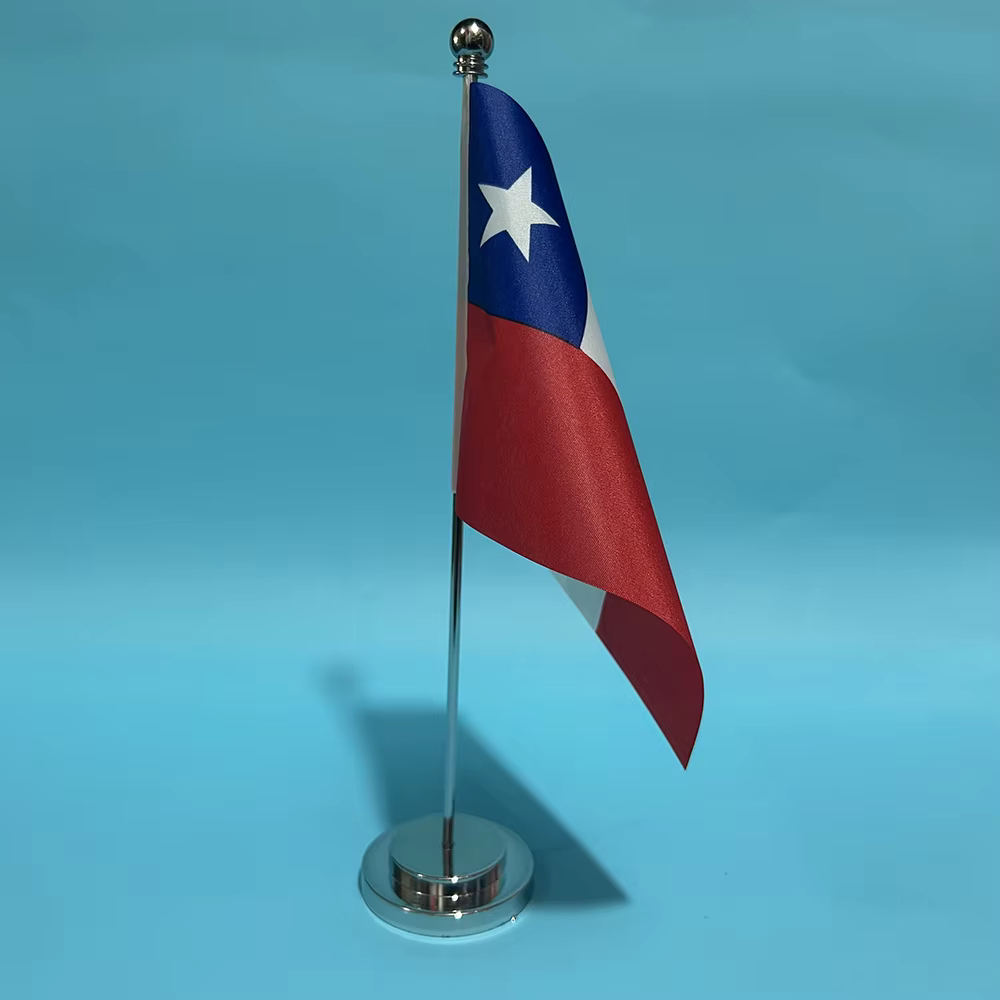 Banderín de Mesa Chile para Escritorio Militar