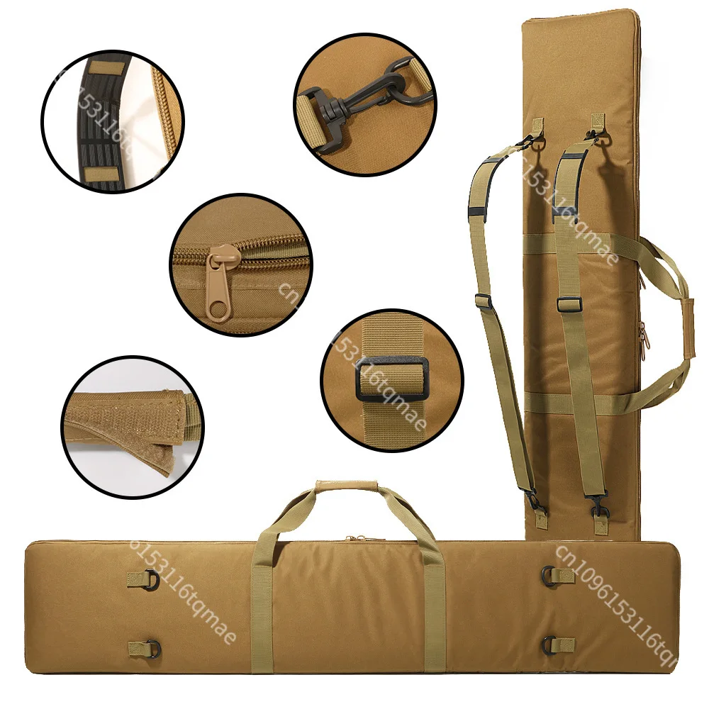 Funda táctica suave para rifle de caza, estuche campo tiro práctico - imagen 4