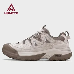Botas senderismo piel vaca impermeables HUMTTO